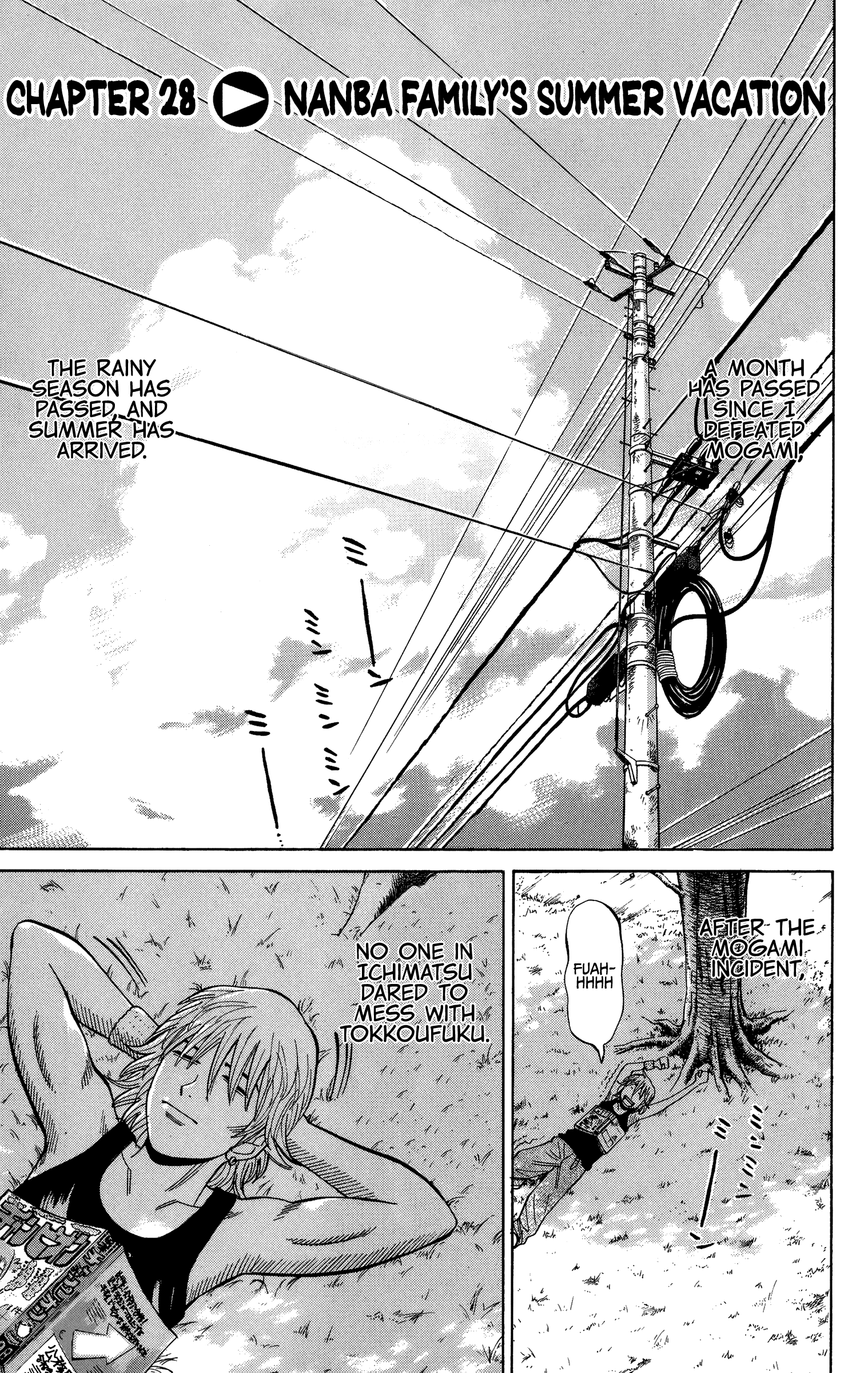 In The Summer Chapter 28 Page 1 :: Nanba MG5 :: Chapter 28 :: Death Toll Reader
